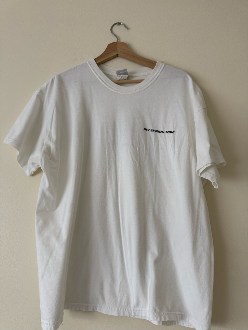 & Other Stories White Graphic Crew Neck T-Shirt